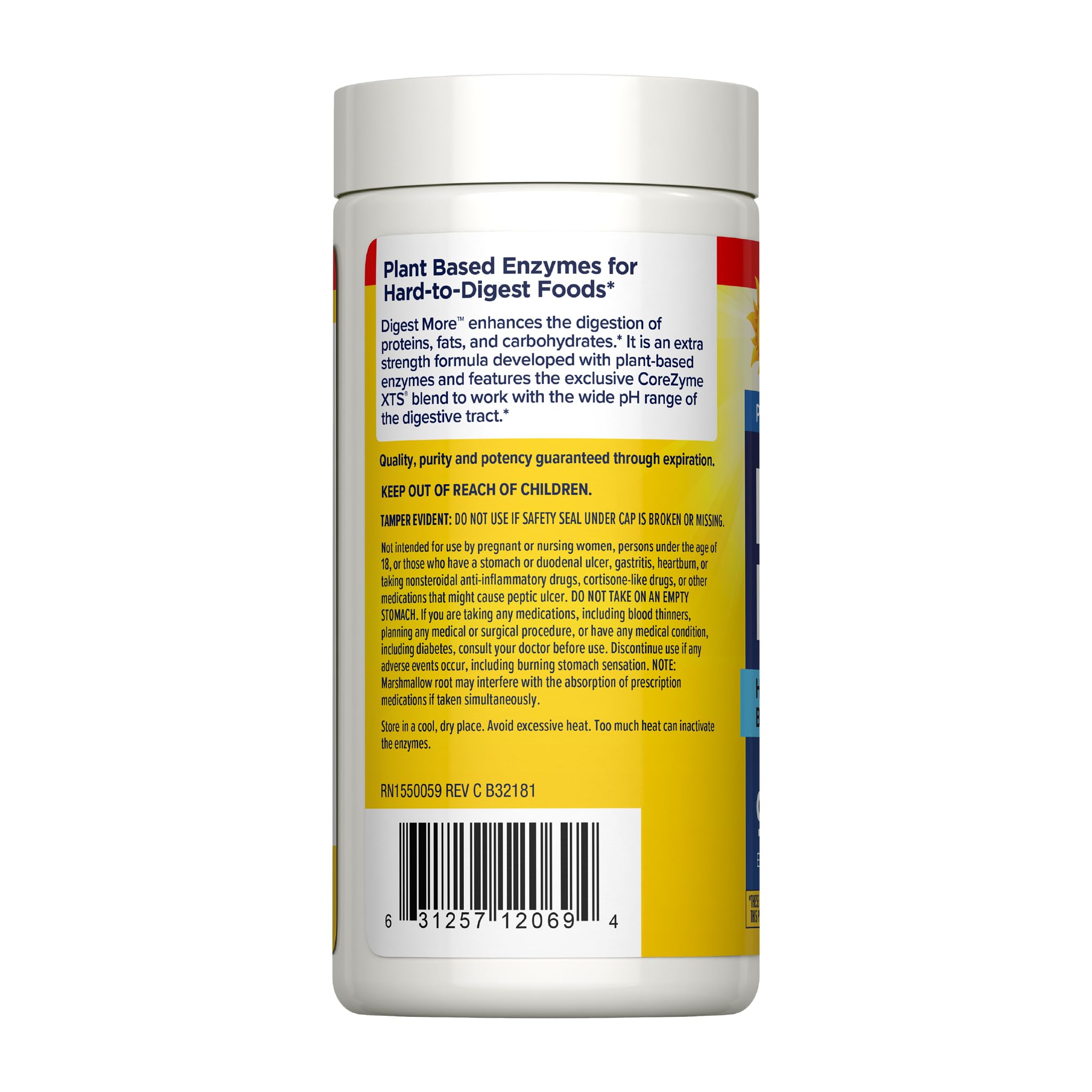 Renew Life DigestMore Digestive Enzymes | 90 Vegetable Capsules — Amazon image 3