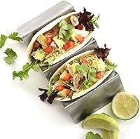 Vista 4 de Norpro Estante de tacos de acero inoxidable, tamaño único (2005)