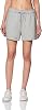 Nike Womens Club Fleece MID-Rise Shorts Dark Grey HeatherWhite, DQ5802-063