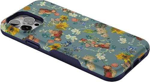 Miniatura 7 de Casely Funda para iPhone 12 Pro Max  Flores de Van Gogh  50 aniversario  Compatible con MagSafe  Funda para iPhone 12 Pro Max