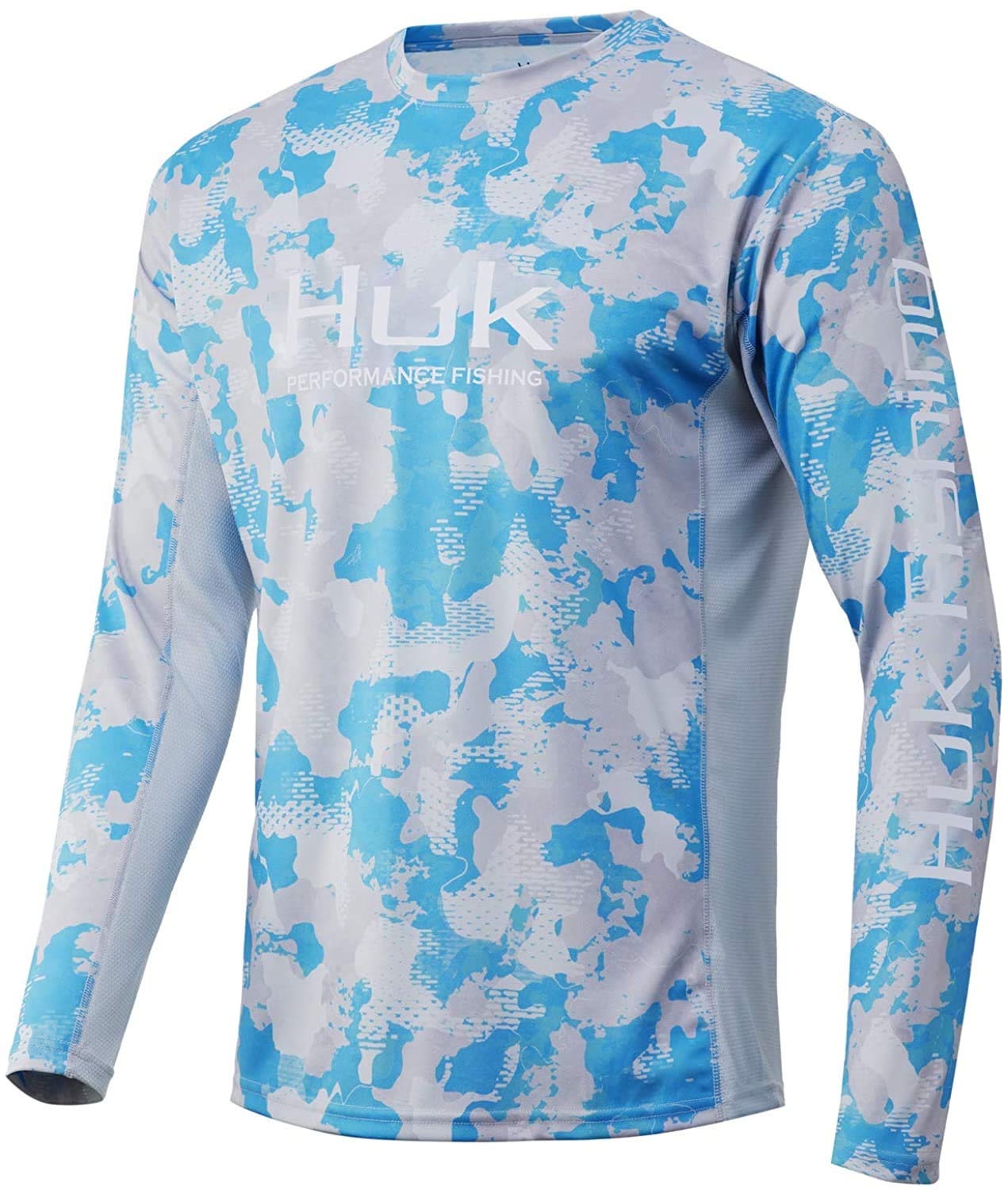HUK Men's Icon X Camo Long Sleeve Performance Fishing Shirt