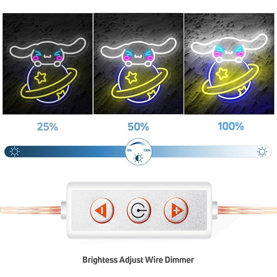 Amazon.co.jp: Cinnamoroll LEDライト アニメ ネオンサイン 3D