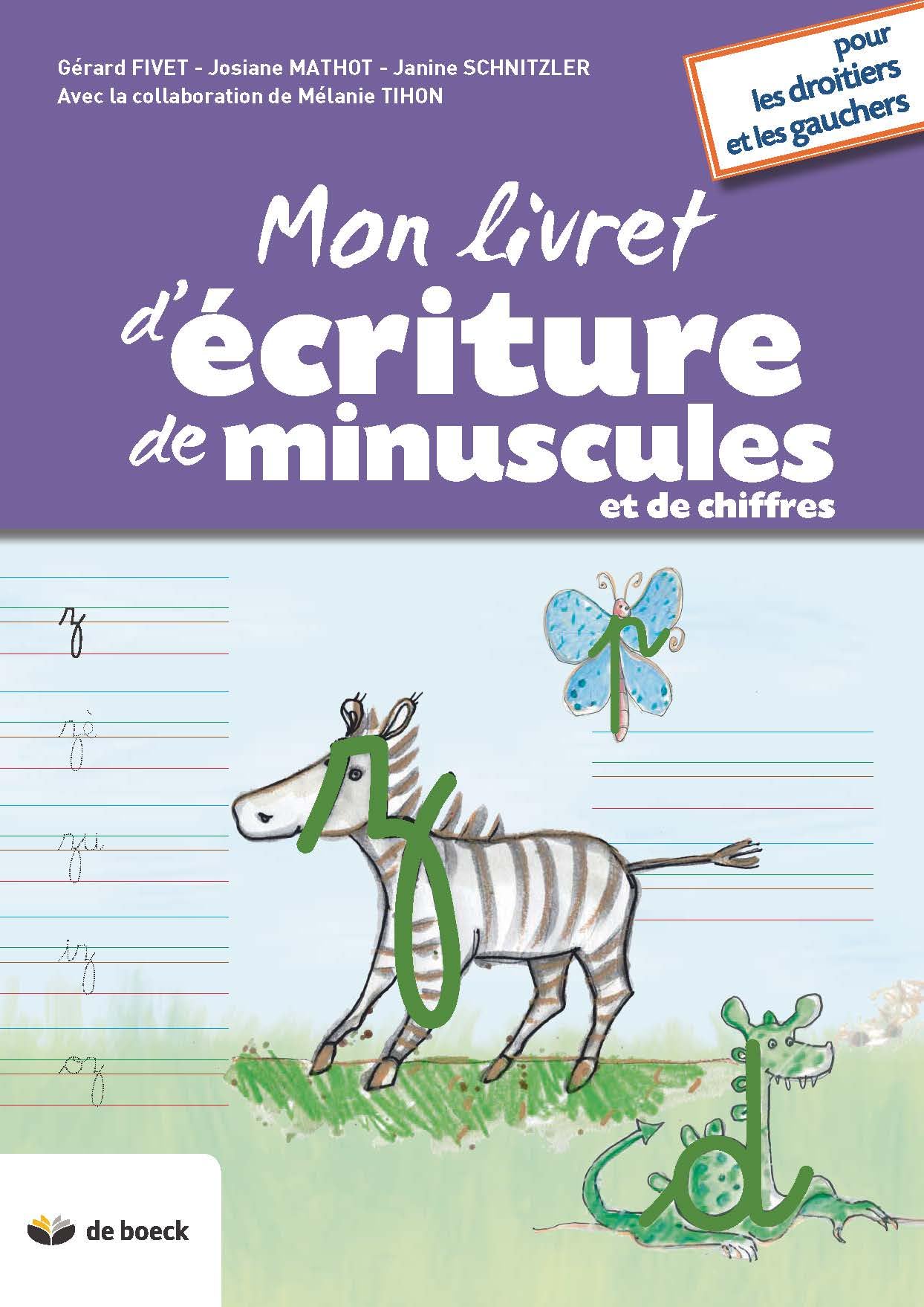 Mon livret d'écriture de minuscules et de chiffres (n.e.)