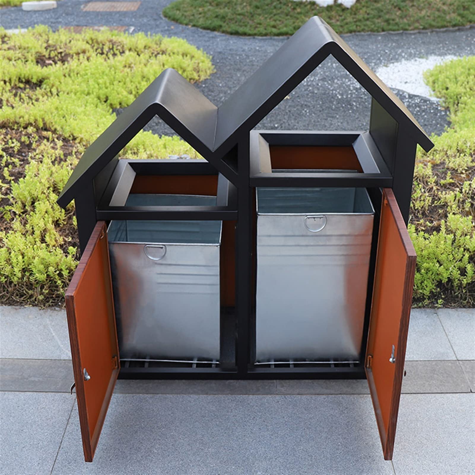 ❤️断捨離SALE❤️出品 ゴミ袋が沈まない 分別ゴミ箱 2WAYダストボックス 4個