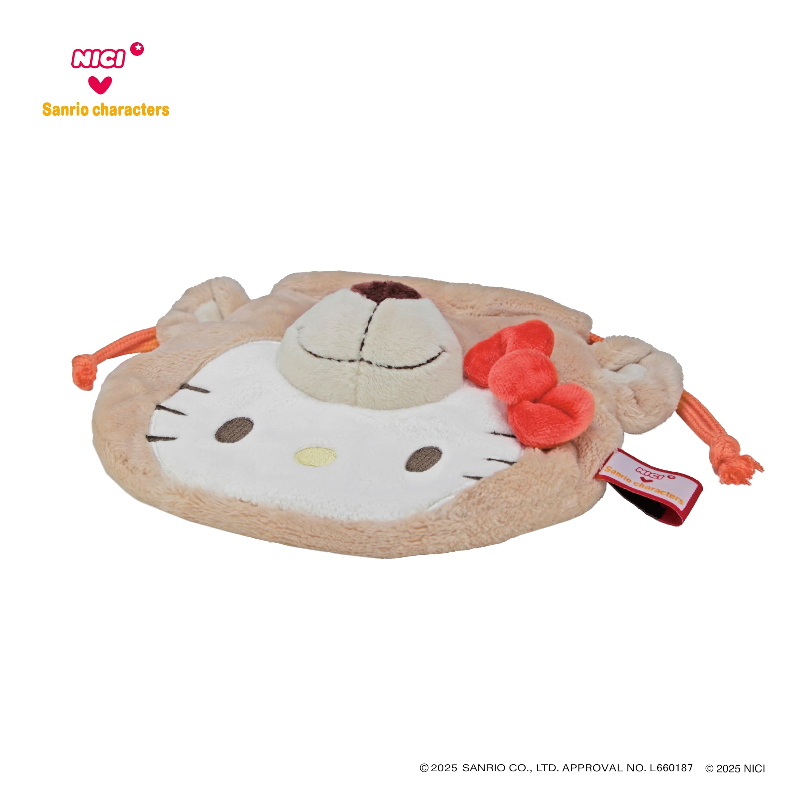 サンリオ - Sanrio サンリオ NICI ニキ フィギュアフェイスポーチ 新品 NICI×サンリオ フィギュアフェイスポーチ ハローキティ×ラブベア