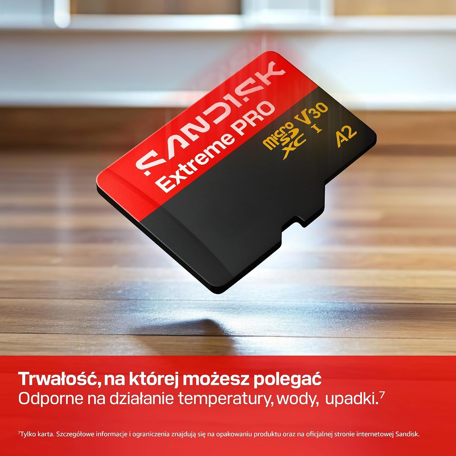 Карта памяти SANDISK Extreme PRO microSD с адаптером UHS-I + SD, 512 ГБ (скорость чтения до 250 МБ/с и скорость записи до 170 МБ/с, 5K, 3K, 4K UHD, C10, V30, U3, A2)
