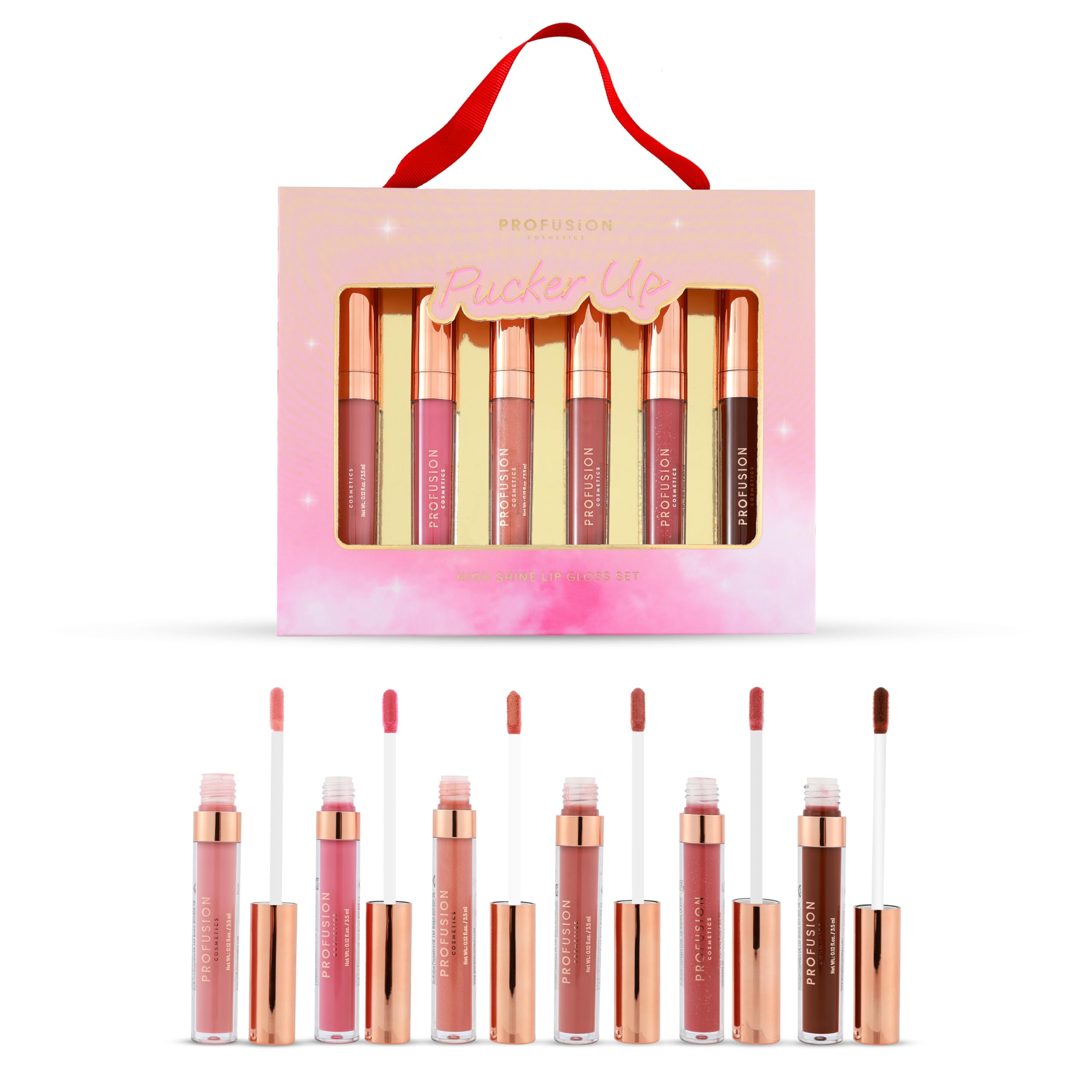 PROFUSION COSMETICS PUCKER UP - LIP GLOSS SET