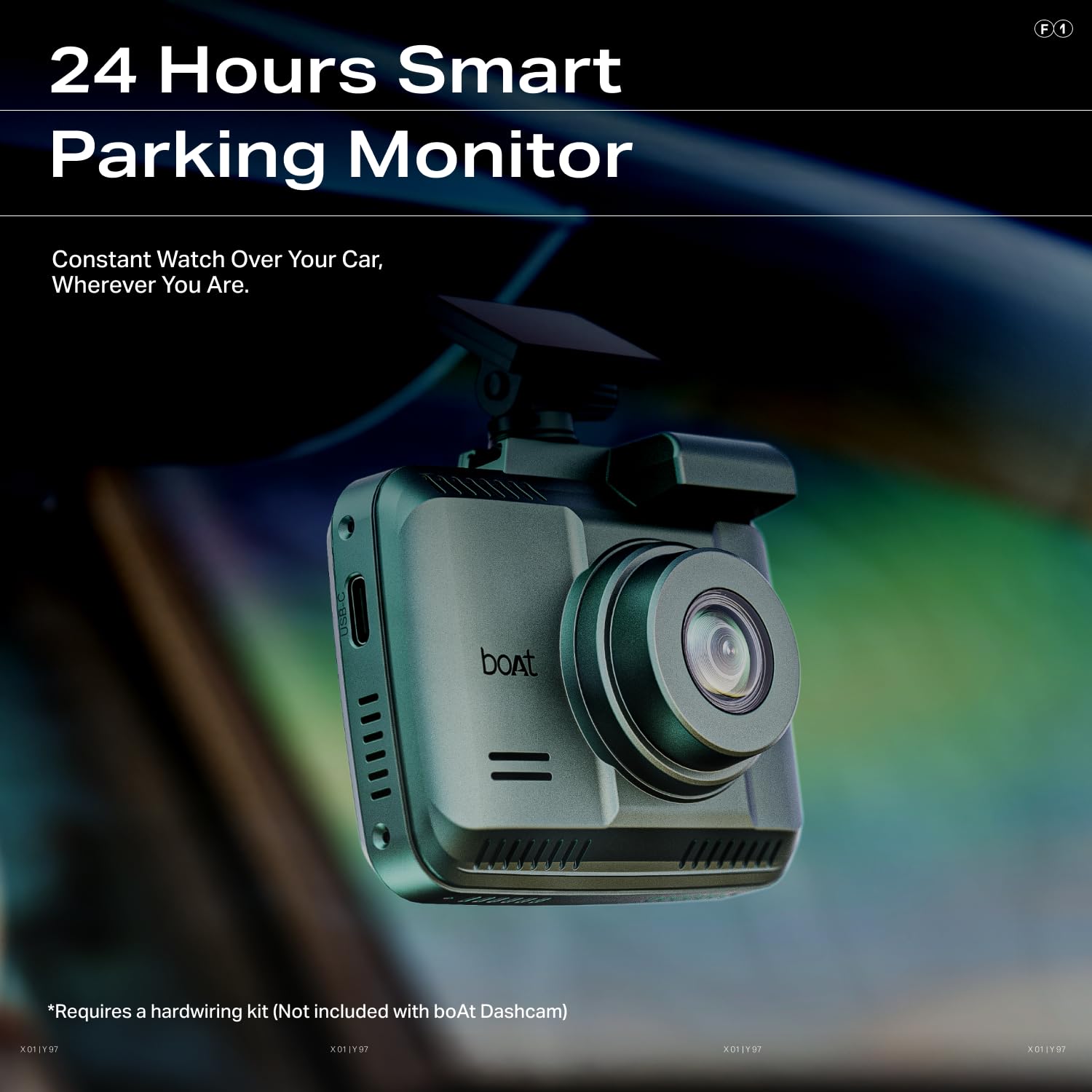 boAt Hive Dashcam F1: 4K Front & HD Rear Recording -16