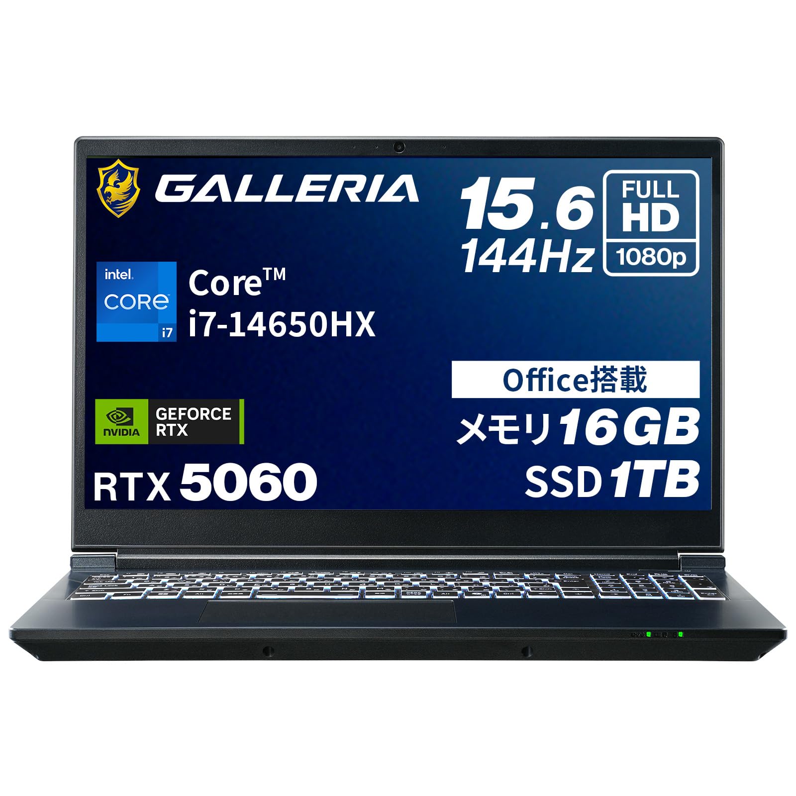 Amazon.co.jp: ガレリア ゲーミングノートPC 【 RTX 5060 / Core i7
