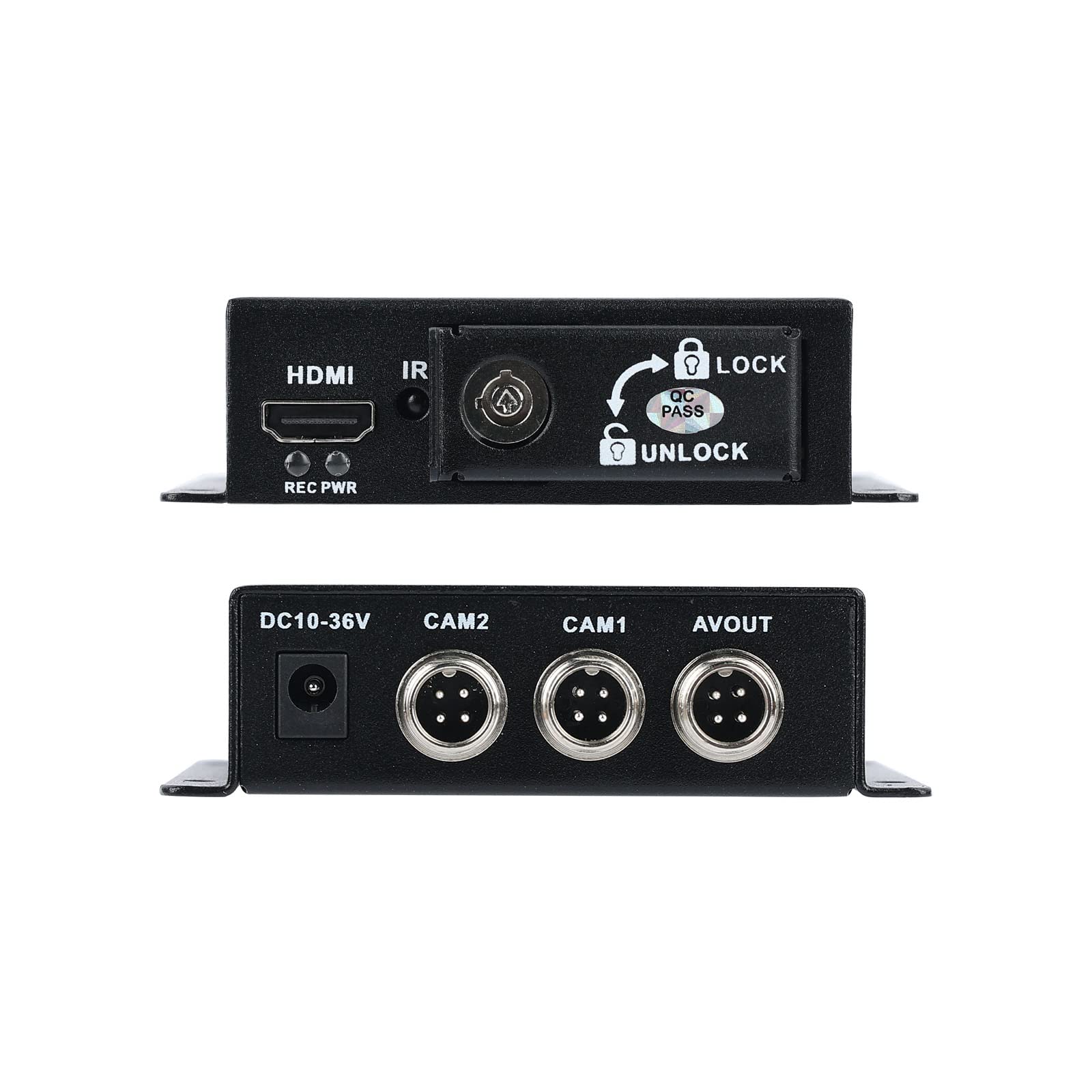 Mobiles Auto DVR Factory Mini AHD TVI DVR für Auto LKW Fahrzeug Videoaufnahme Unterstützung 2CH Mini CVBS 8MP AHD TVI Kamera/HDMI/mit Fernbedienung