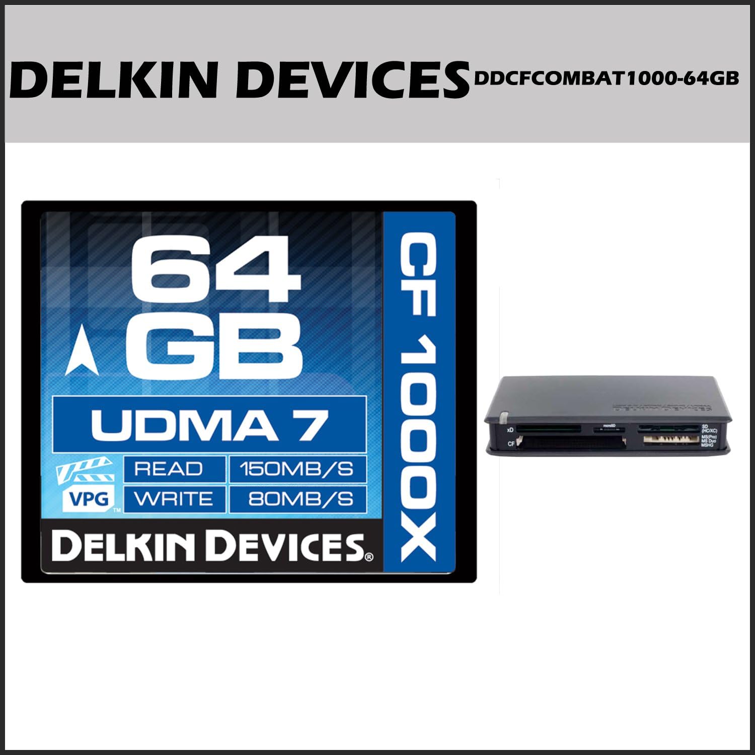 Delkin Rugged Compact Flash Memory Card