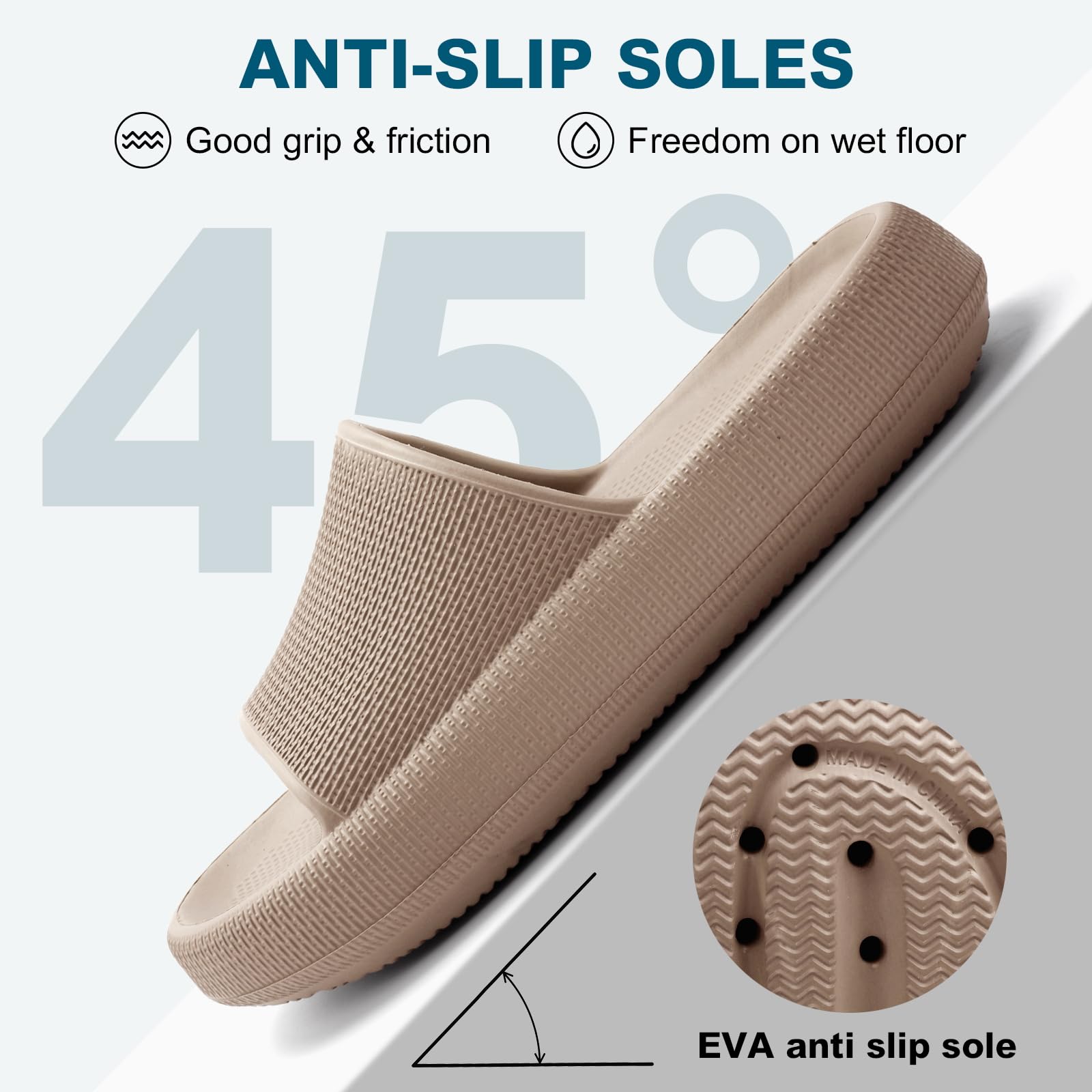 HEOAARG Ciabatte Donna Uomo Leggero Ciabatte Casa Ciabatte Piscina Slider Ciabatte Nuvole Casa Pantofole Ciabatte da Mare Doccia Spiaggia Bagno Giardino