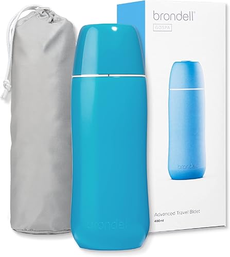 Miniatura 10 de Brondell GoSpa - Bidé portátil avanzado para viajes – Sistema de boquilla emergente – Bidé compacto de alta calidad con bolsa de viaje discreta