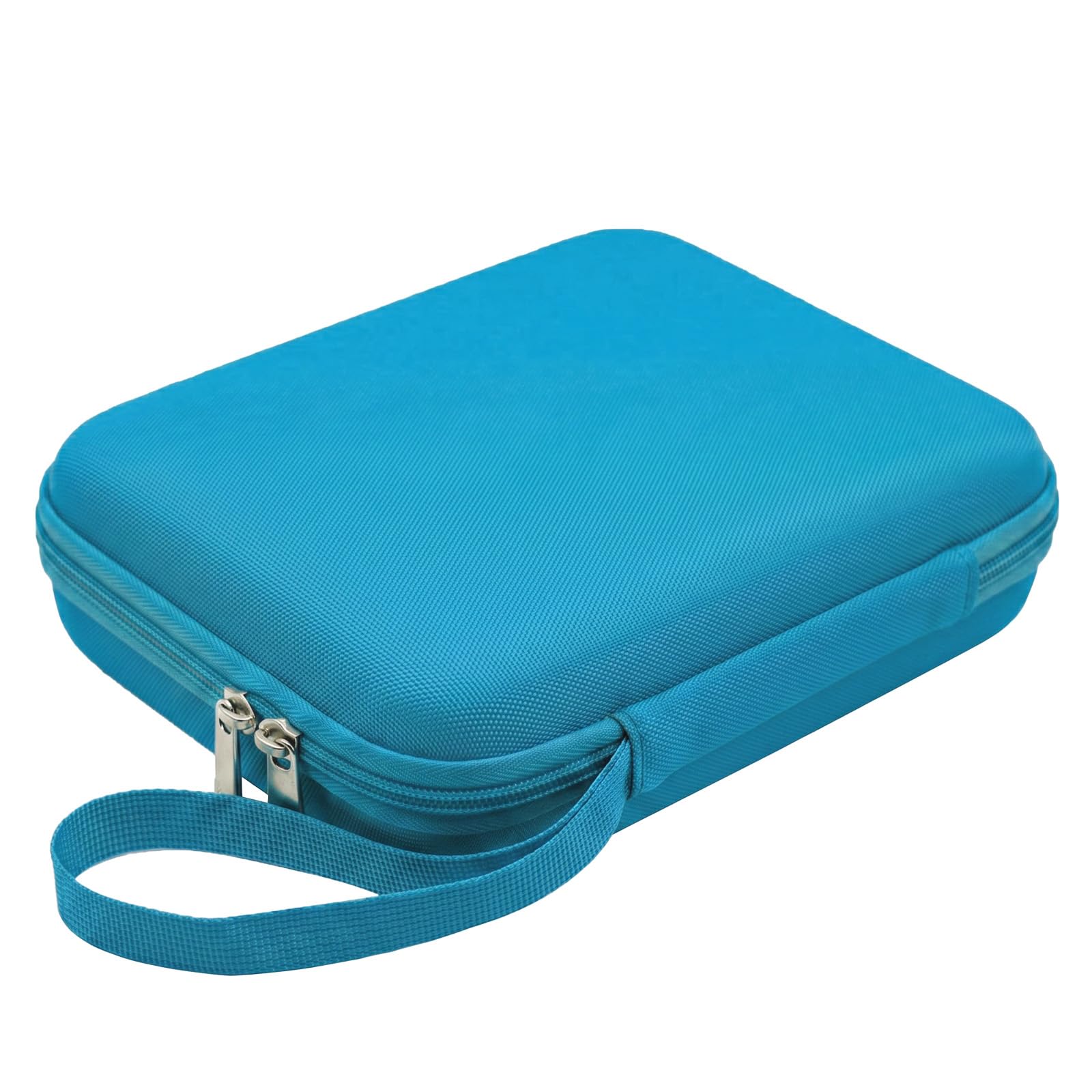 Card Holder for Yoto Cards, 128-Pocket Card Binder, Waterproof Hard Shell Card Case Anti-Bending Card Organizer for Yoto Audiobook & Daily Cards 23 * 19 * 4 cm Blue