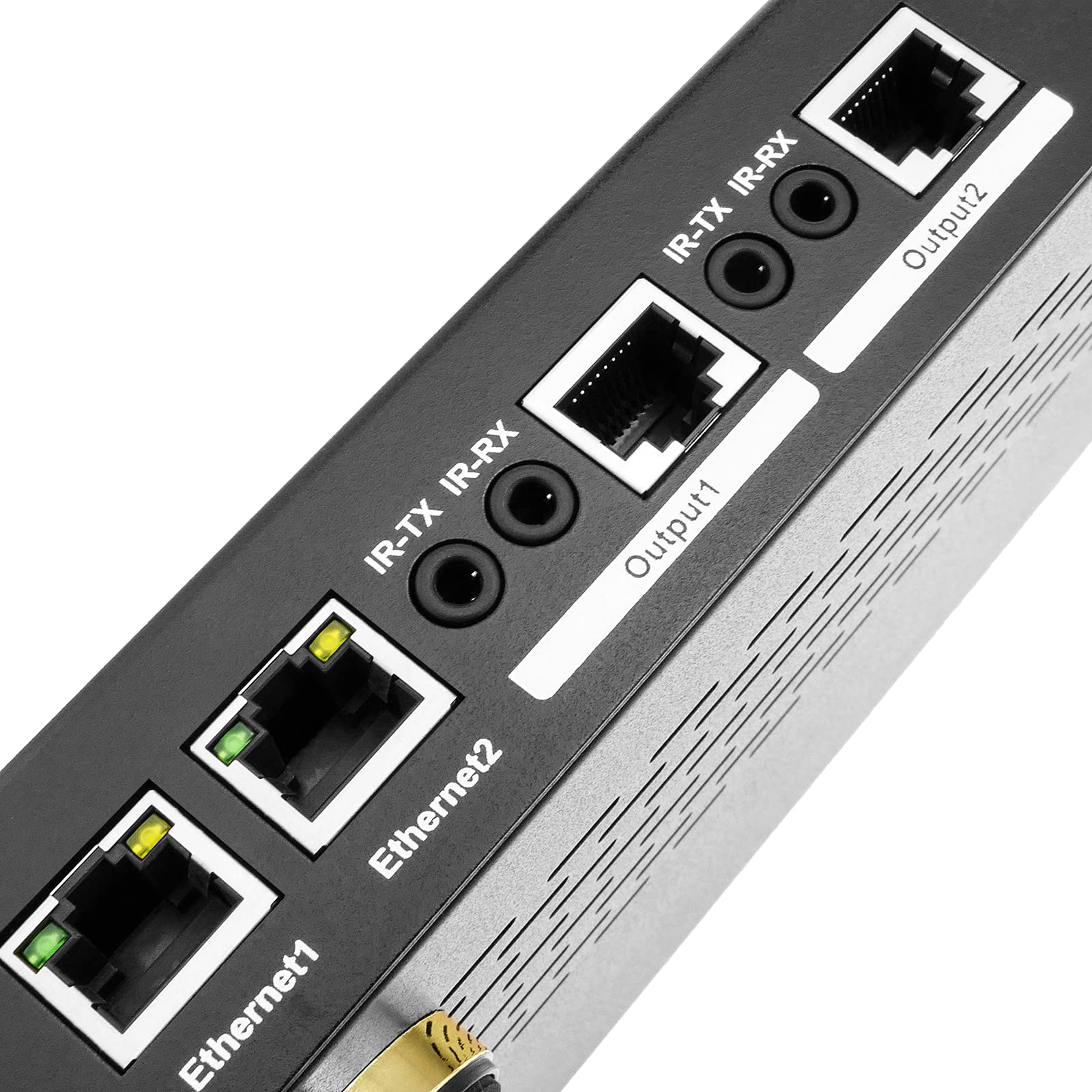 BeMatik - Extensor HDMI UltraHD 4K 2K FullHD 1080p Cat.5e Cat.6 Compatible con HDBaseT HDBT 100m - Transmisor 4 Puertos
