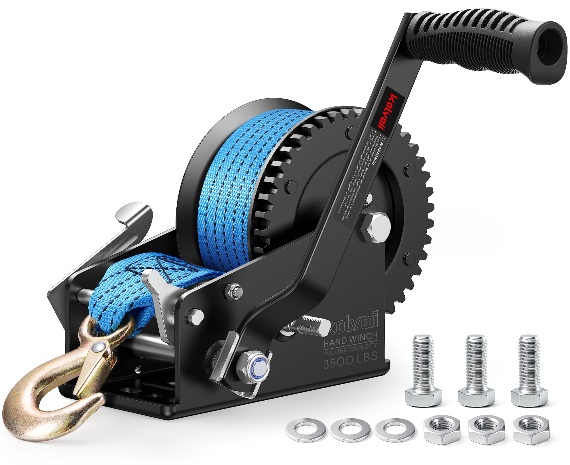 Kolvoii 3500 lb Boat Trailer Winch