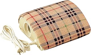 コイズミ 山形電気あんか 温度調節機能付き チェック柄 KYA-06251