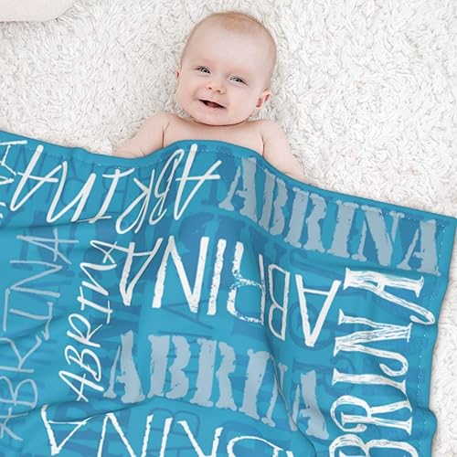 Miniatura 39 de Mantas de bebé personalizadas para niña, manta suave personalizada con nombre para niños, regalos personalizados para bebés recién nacidos, manta