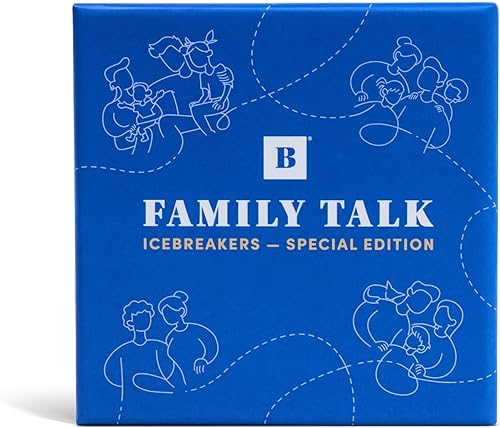 Miniatura 7 de BestSelf Family Talk - Cubierta rompehielos - 150 iniciadores de conversación para conexiones familiares, vinculación divertida, noches de juego