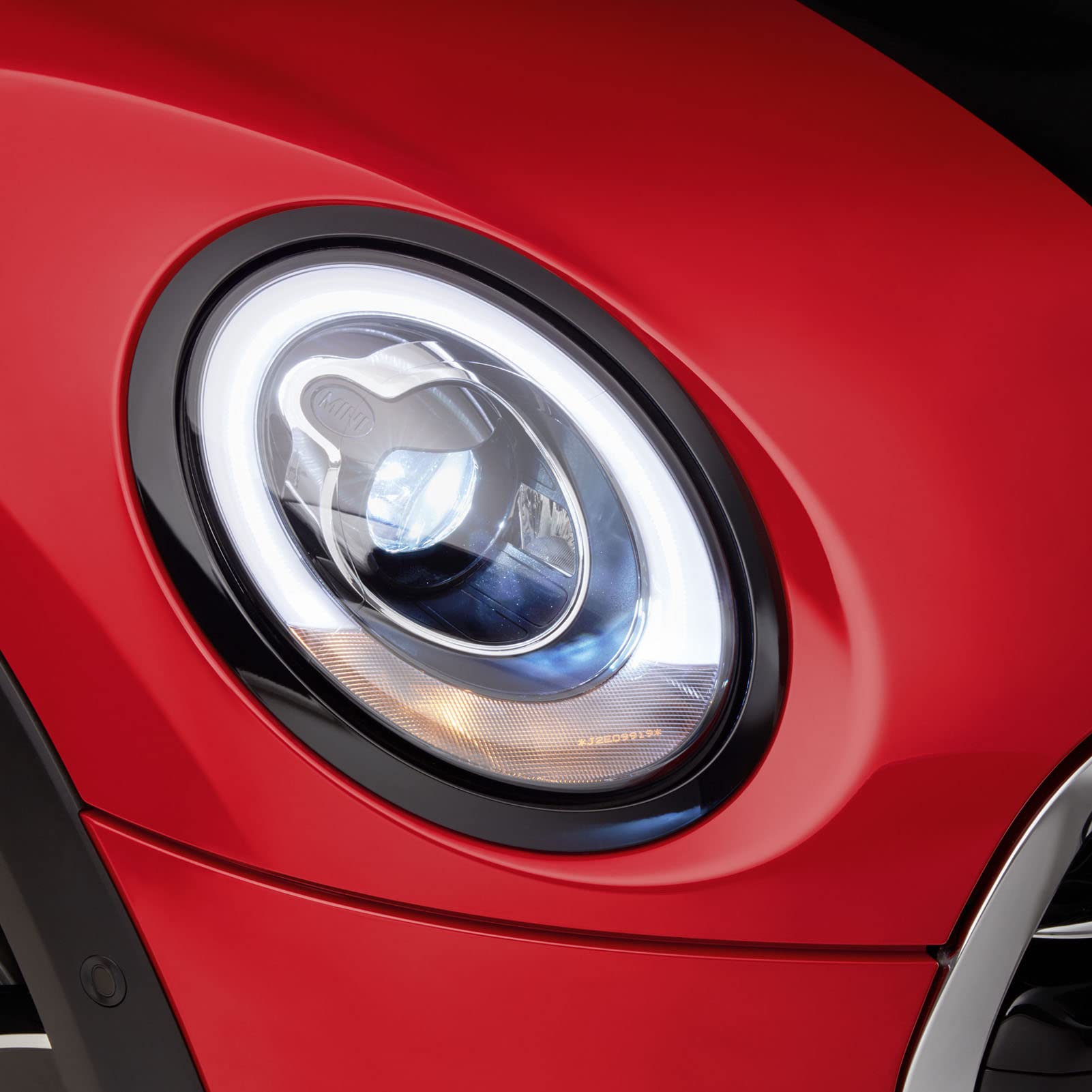 Nero Lucido Faro Posteriore Surround Cover Trim per F55 F56 F57 One Cooper S JCW 2014 Più Coperture per Fari Automobilistici
