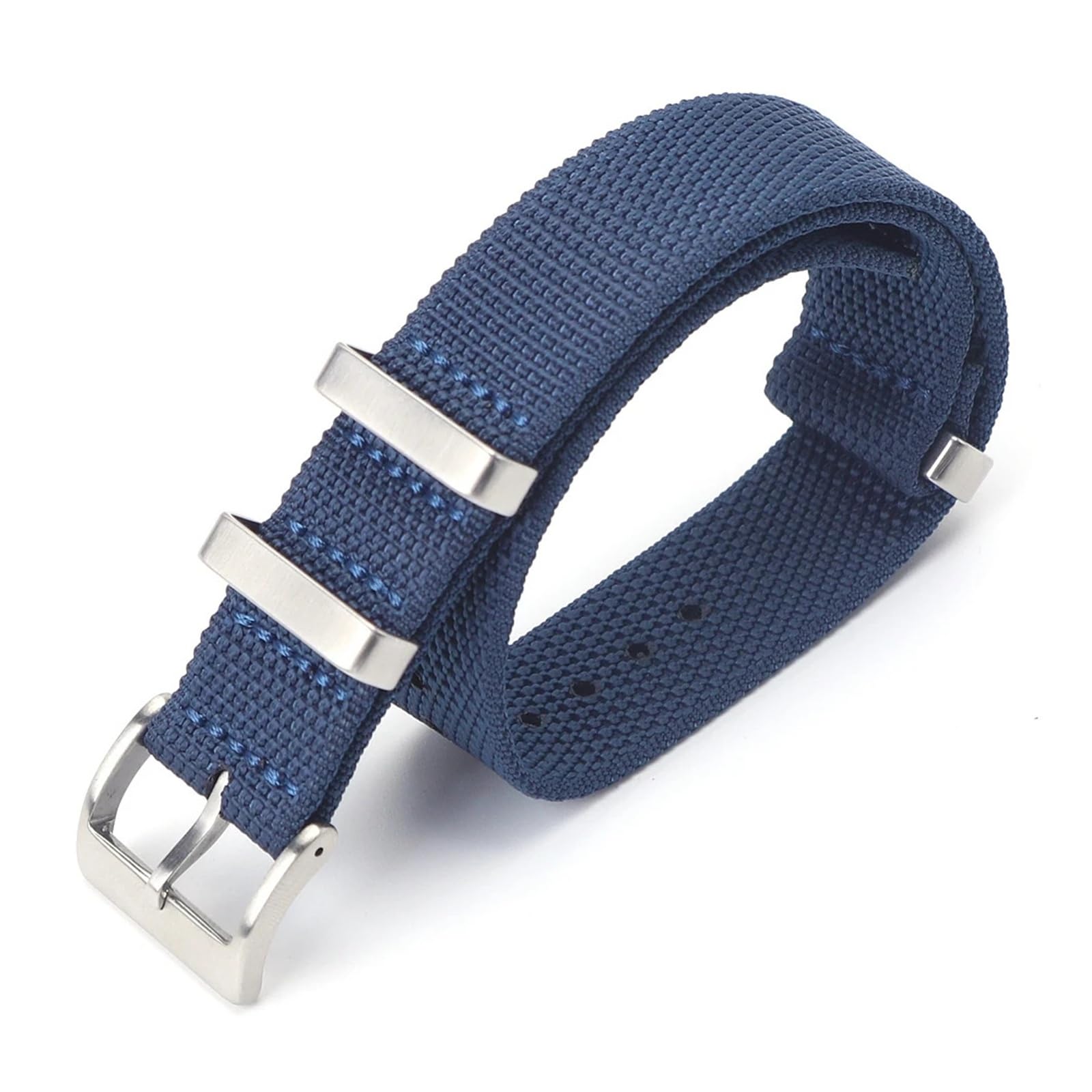 Run Ken Bracelet De Montre En Nylon 20 Mm 22 Mm, Tissu Tressé Souple, Haute Densité, Résistant, Épais, Accessoire De Sport