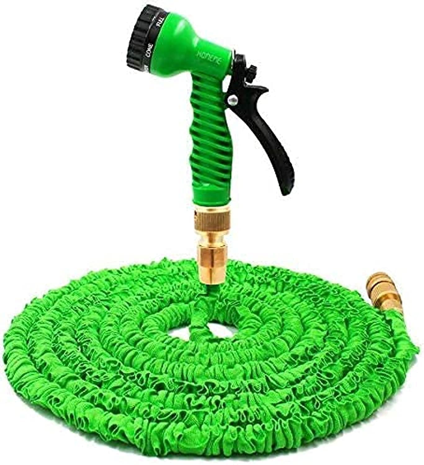 ROBUSTLINEMagic Garden Hose | 75 FT Latex | Hose With Brass Connector and spray nozzle | Expandable Water Hose |