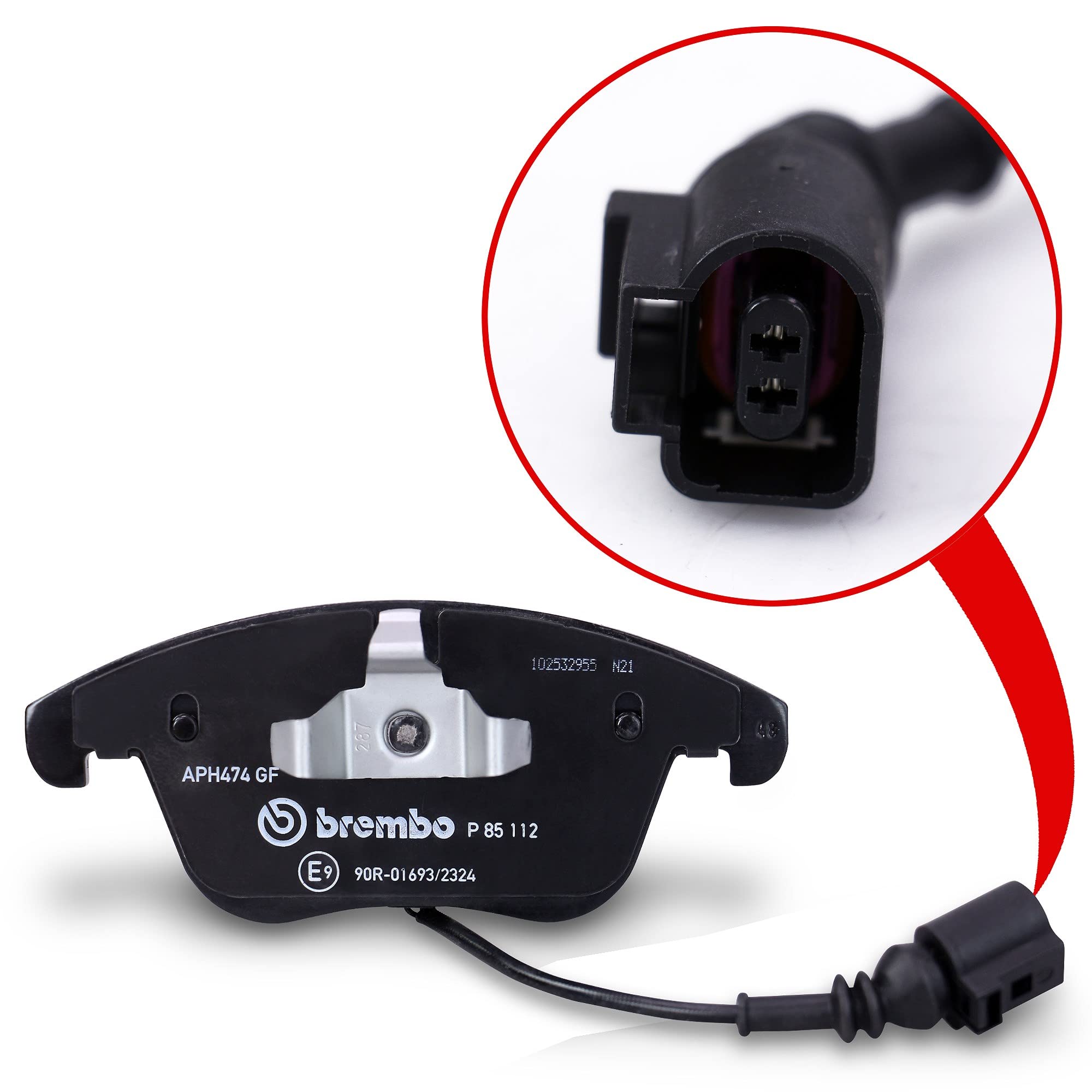 Brembo P85112 Plaquettes de Frein Avant