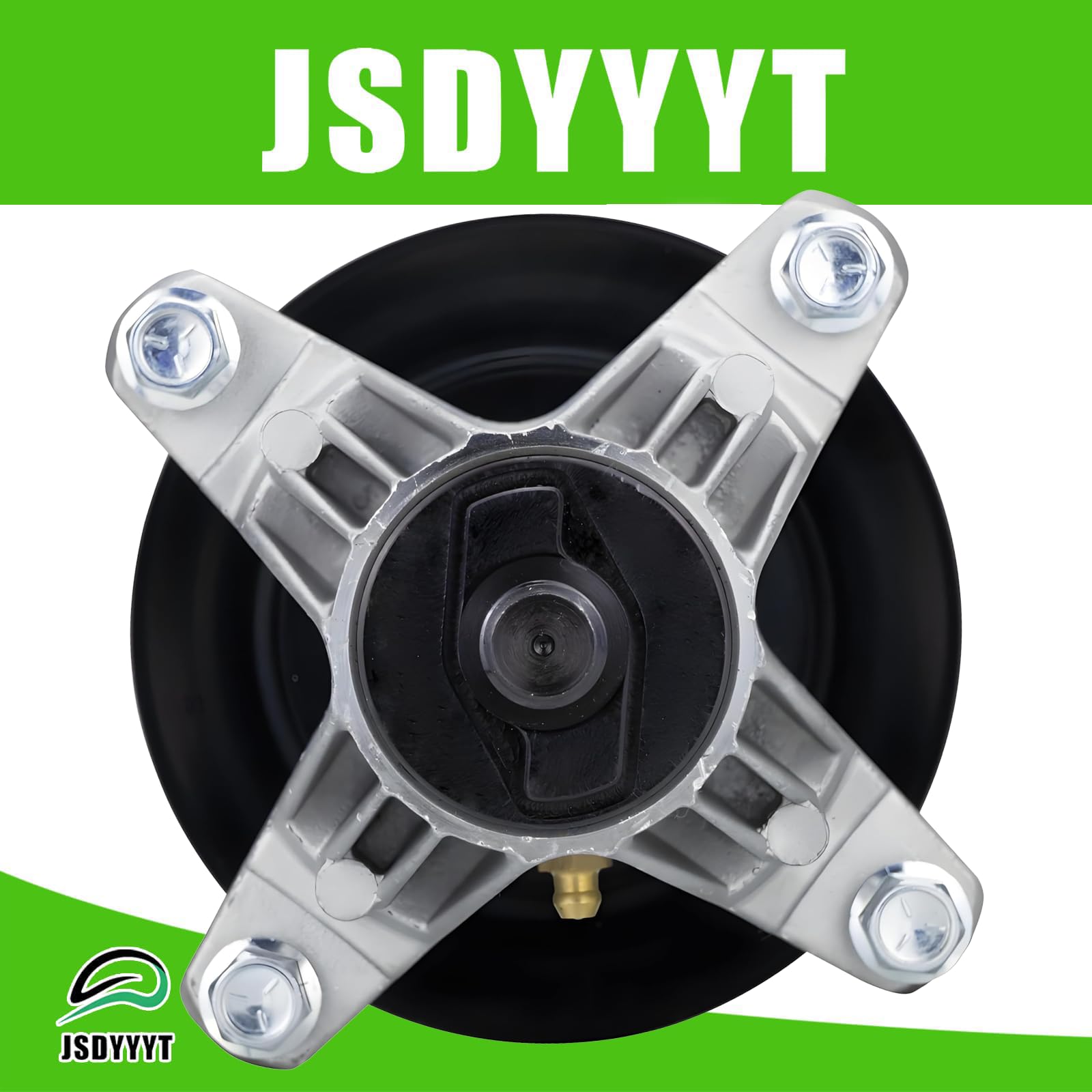618P09395 618-09395 - Conjunto de husillo de hoja para cortacésped compatible con CUB Cadet ZT1-46, ZTS1-46 Z5400, Z5450, Troy Bilt Z46 cubiertas de 46 pulgadas