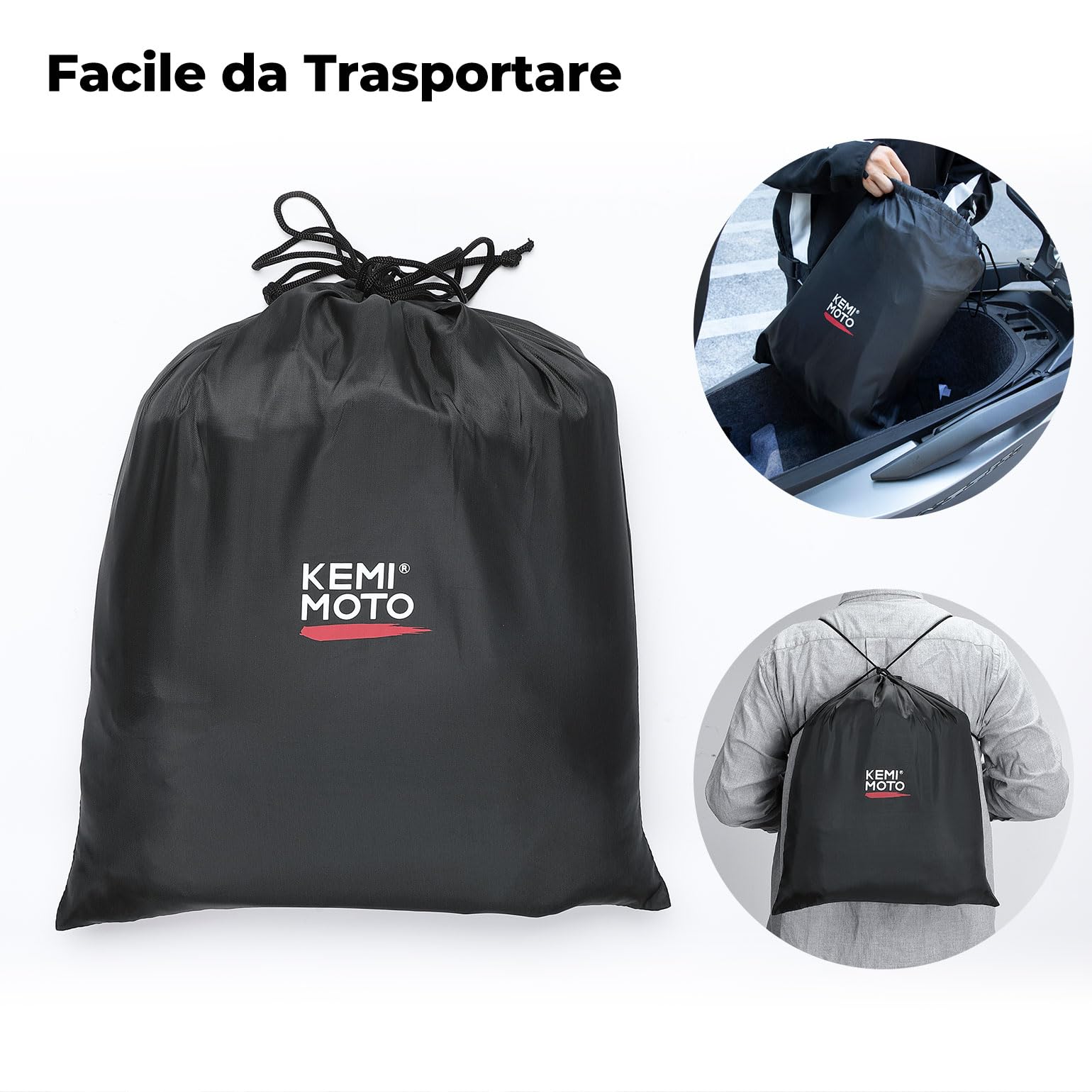 KEMIMOTO Protector de piernas a prueba de viento