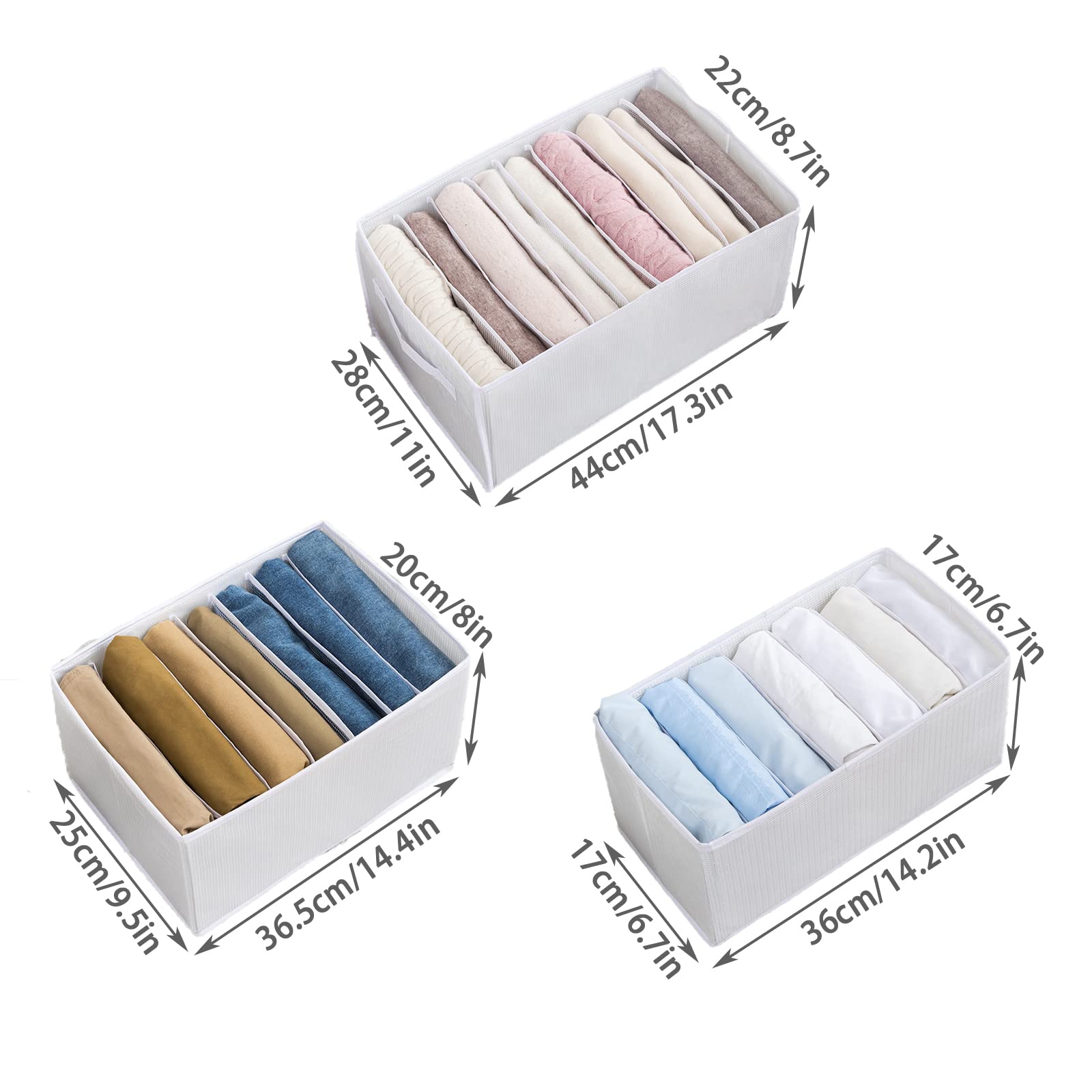 Schrank-Organizer aus Vliesstoff