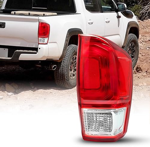 AUTOONE Conjunto de luces traseras para Toyota Tacoma, conjunto de lámpara trasera para camioneta Tacoma 2016-2023, lado del pasajero, sin bombillas