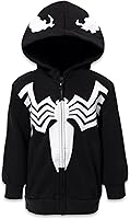 Vista 1 de Marvel Spider-Man Spider-Verse Venom - Sudadera con capucha y cremallera para niños pequeños y grandes