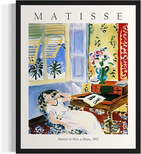 Miniatura 36 de Reproducción artística de Henri Matisse en póster, arte de pared de Matisse para exhibición en decoración de pared, decoración para dormitorio,