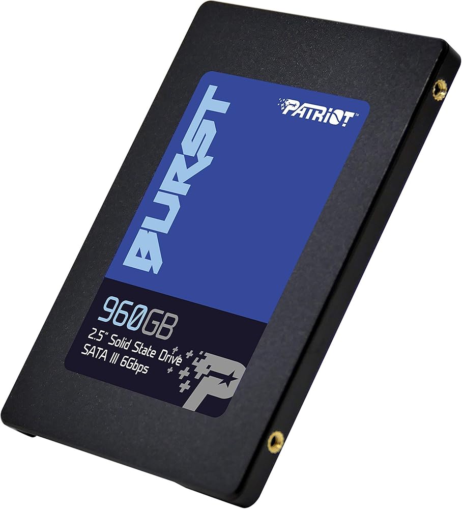 Patriot Burst SSD 960GB SATA III Internal Solid State Drive 2.5" thumbnail 5