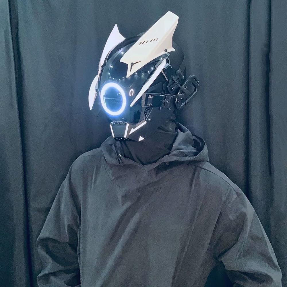 ガスマスク　コスプレ　ハロウィン　ハンドメイド PS4コントローラー風ガスマスクの作り方 ～型紙をサイトからDL