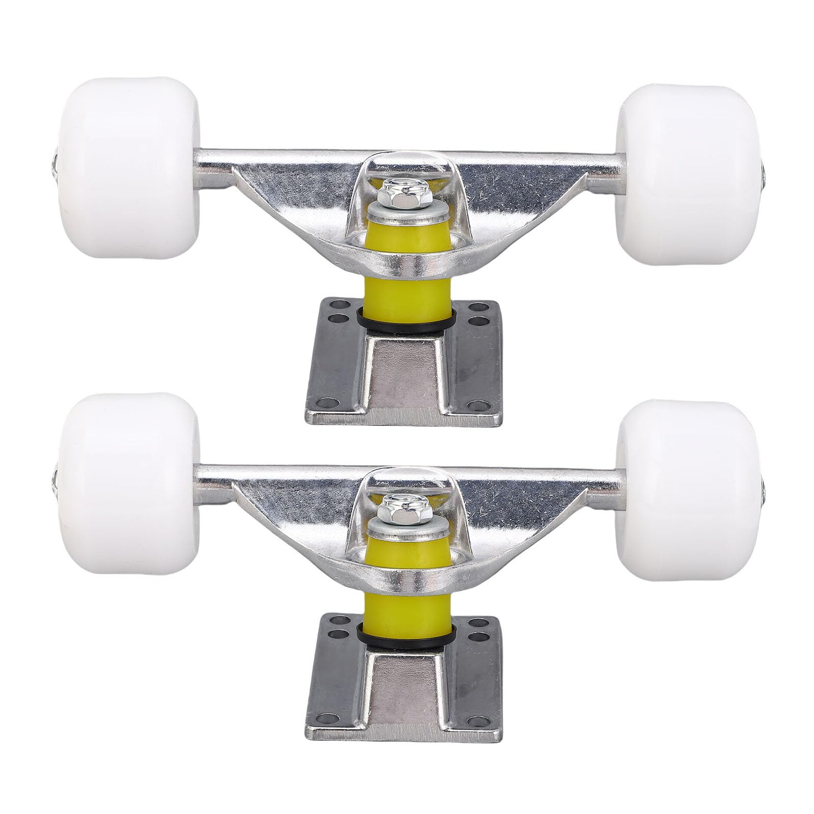 Sorandy Camión de, Ruedas de de 2 Piezas, Camión de Longboard de Absorción de Choque de Aleación de Aluminio de 5 Pulgadas, Adecuado para Patinetas, Kit de Inicio Combinado de Hardware, Ideal para