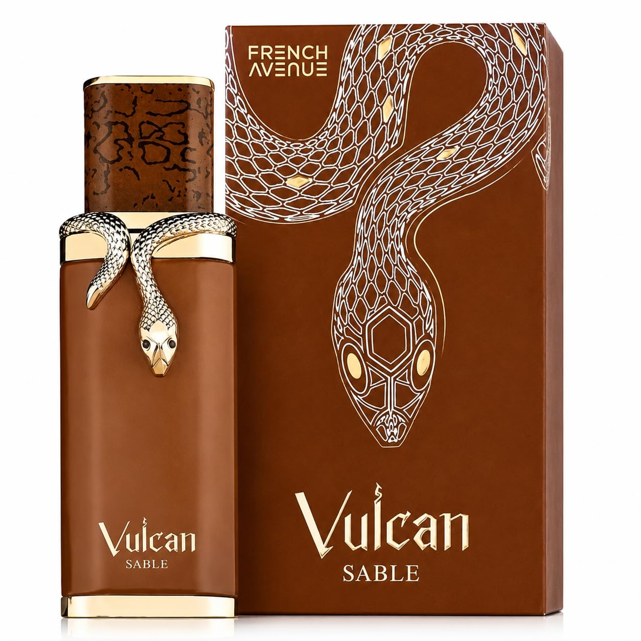 香水(男性用) French Avenue Vulcan Sable Vulcan Sable By French Avenue, Eau De Perfume Vanilla Amber para
