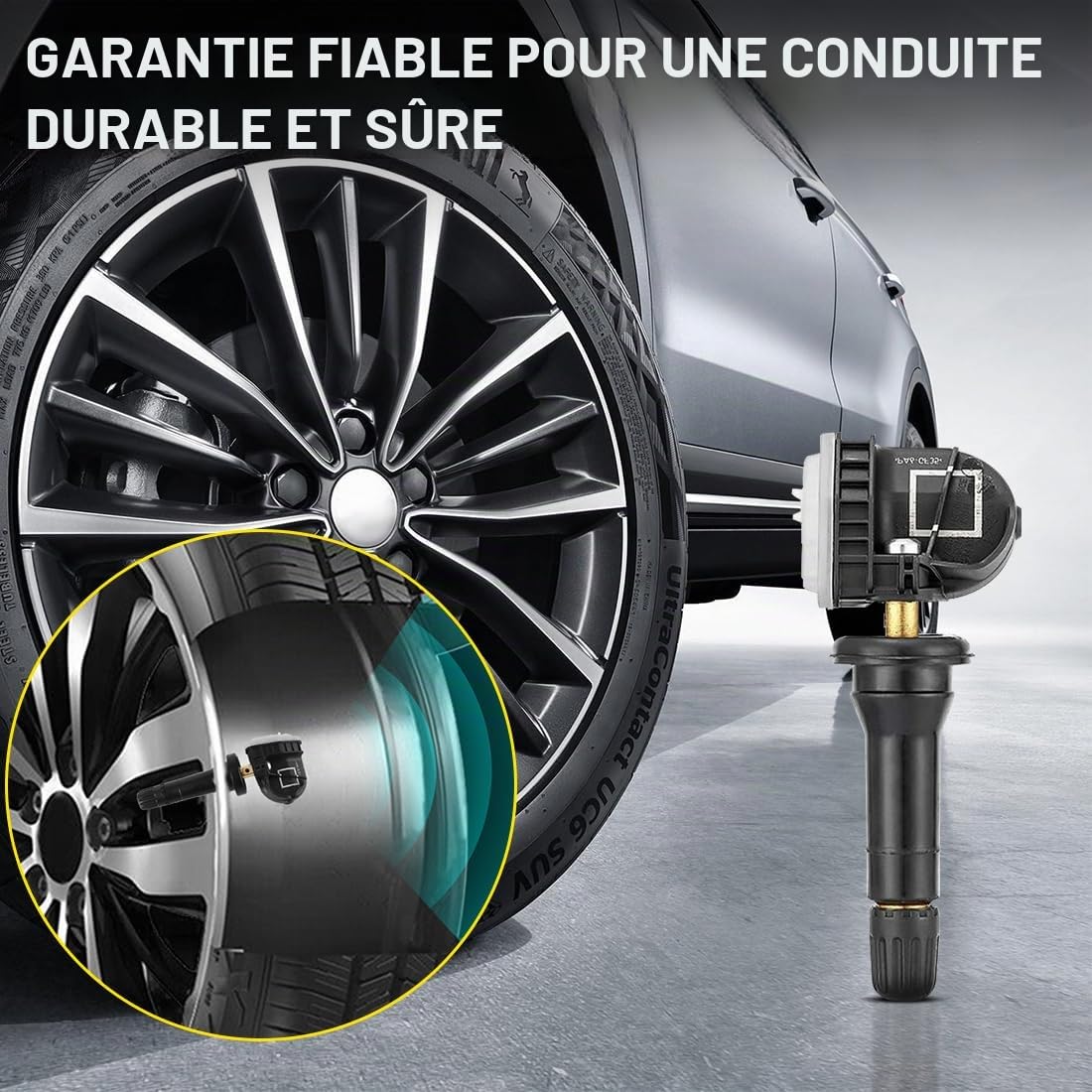 Capteur pression pneus 4Pcs TPMS pour Ford