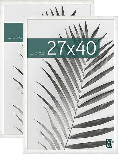 Vista 66 de MCS Industries Studio Gallery - Marcos con textura de madera color gris de 13 x 19 pulgadas / 33.02 x 48.26 cm., 2 unidades Gris Woodgrain