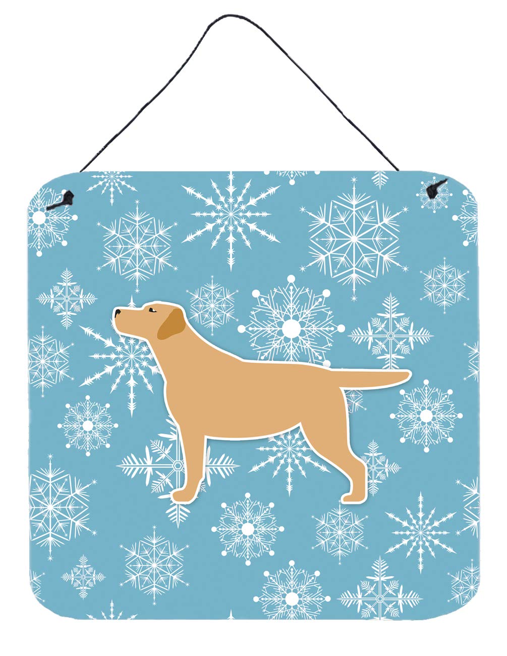 Impression murale Labrador Jaune cadeau idéal pour maîtres de chiens
