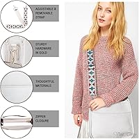 Vista 5 de Viva Terry Bolso bandolera de cuero vegano con correa ajustable