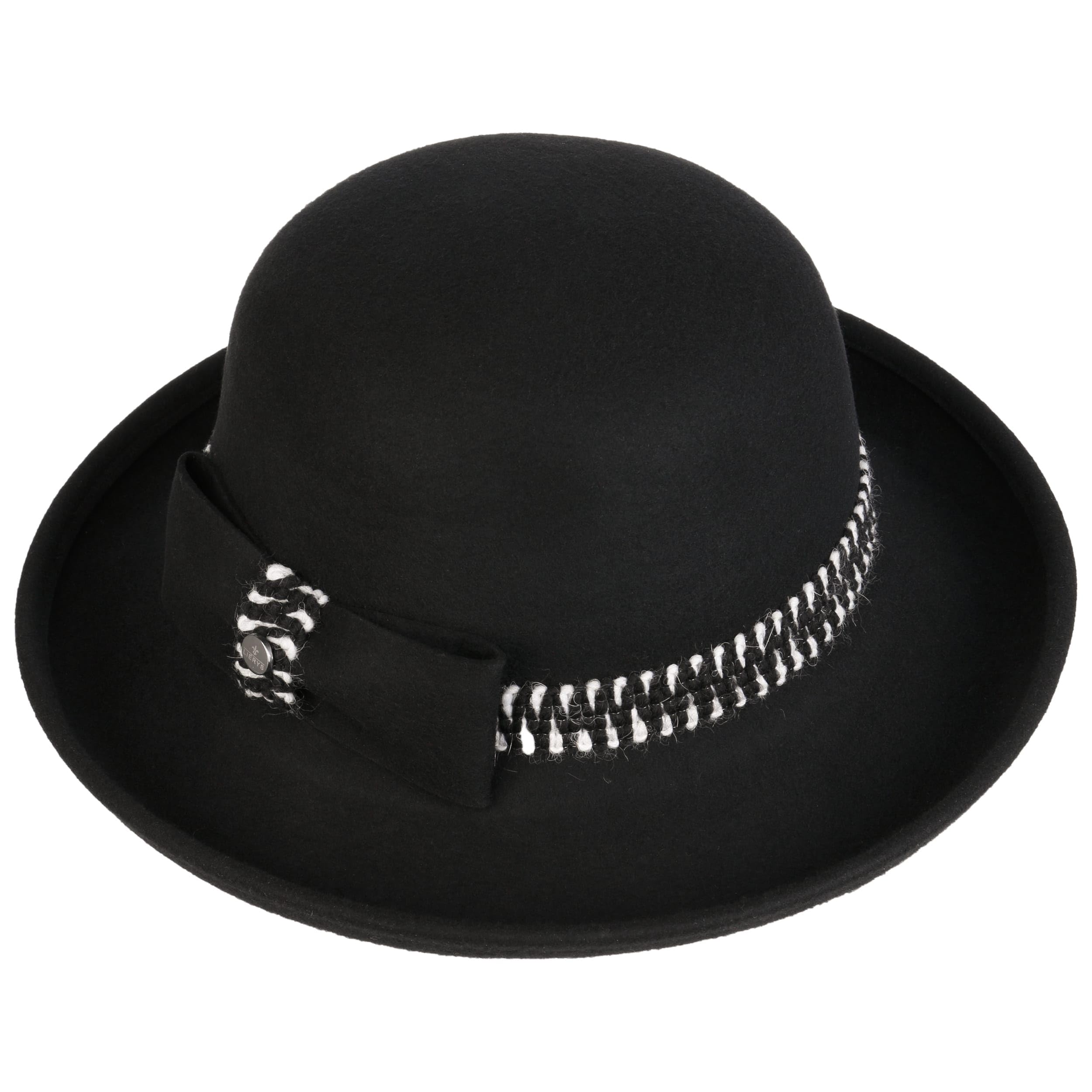 LIERYS Laretta Wollhut Damenhut Garniturband Made in Italy Herbst