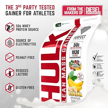 Perfect Sports - Hulk Clean Mass Gainer - 10lbs