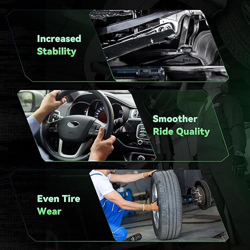 Miniatura 7 de Brazo de control superior trasero apto para 04-07 Bu-ick Rainier /02-08 Chevy Trailblazer/GMC Envoy /02-04 Olds Bravada /05-08 Saab 9-7X AUQDD