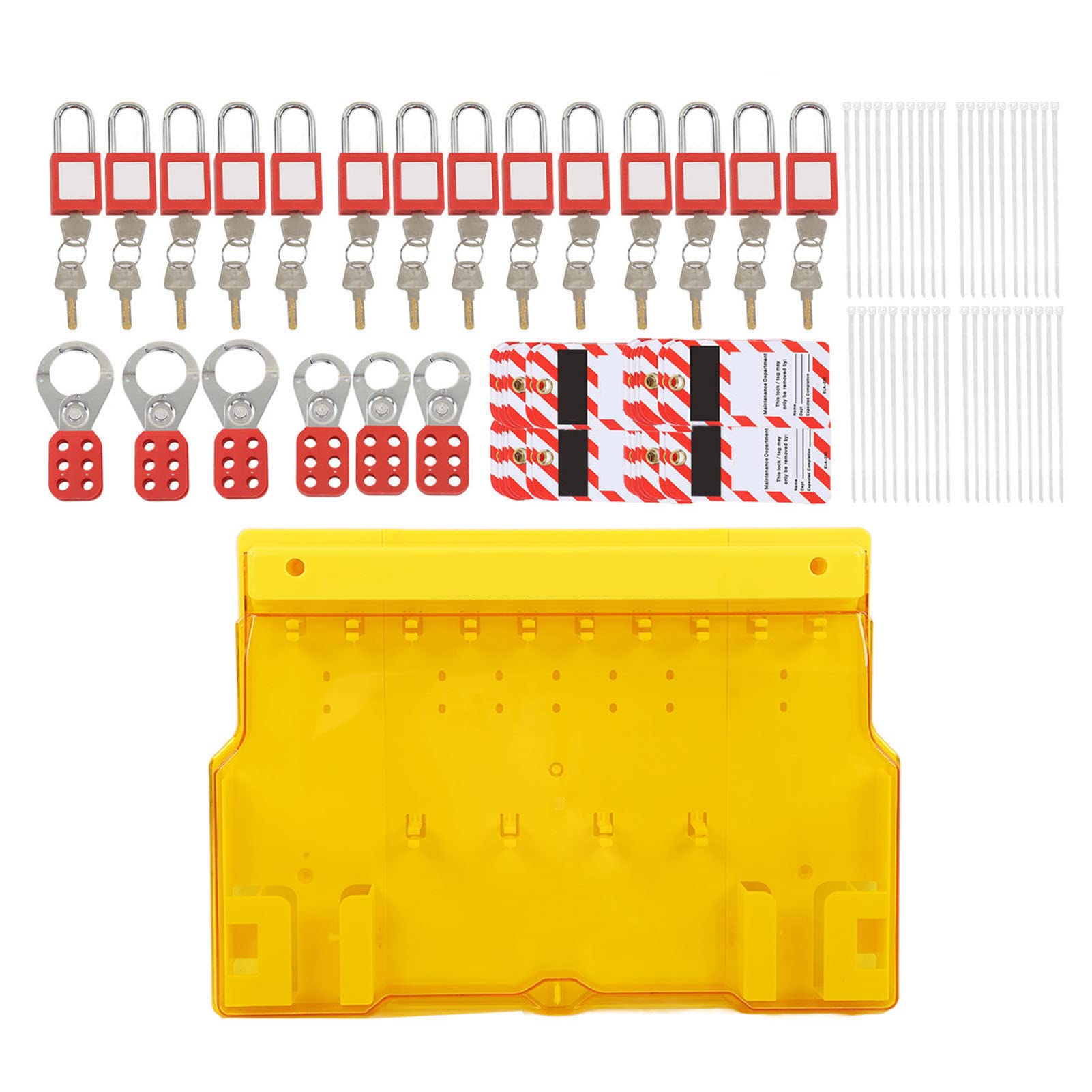 Lockout Tagout Kit Professional One Piece Housing Safety Electrical Lock Out Tag Out Kits for Factory