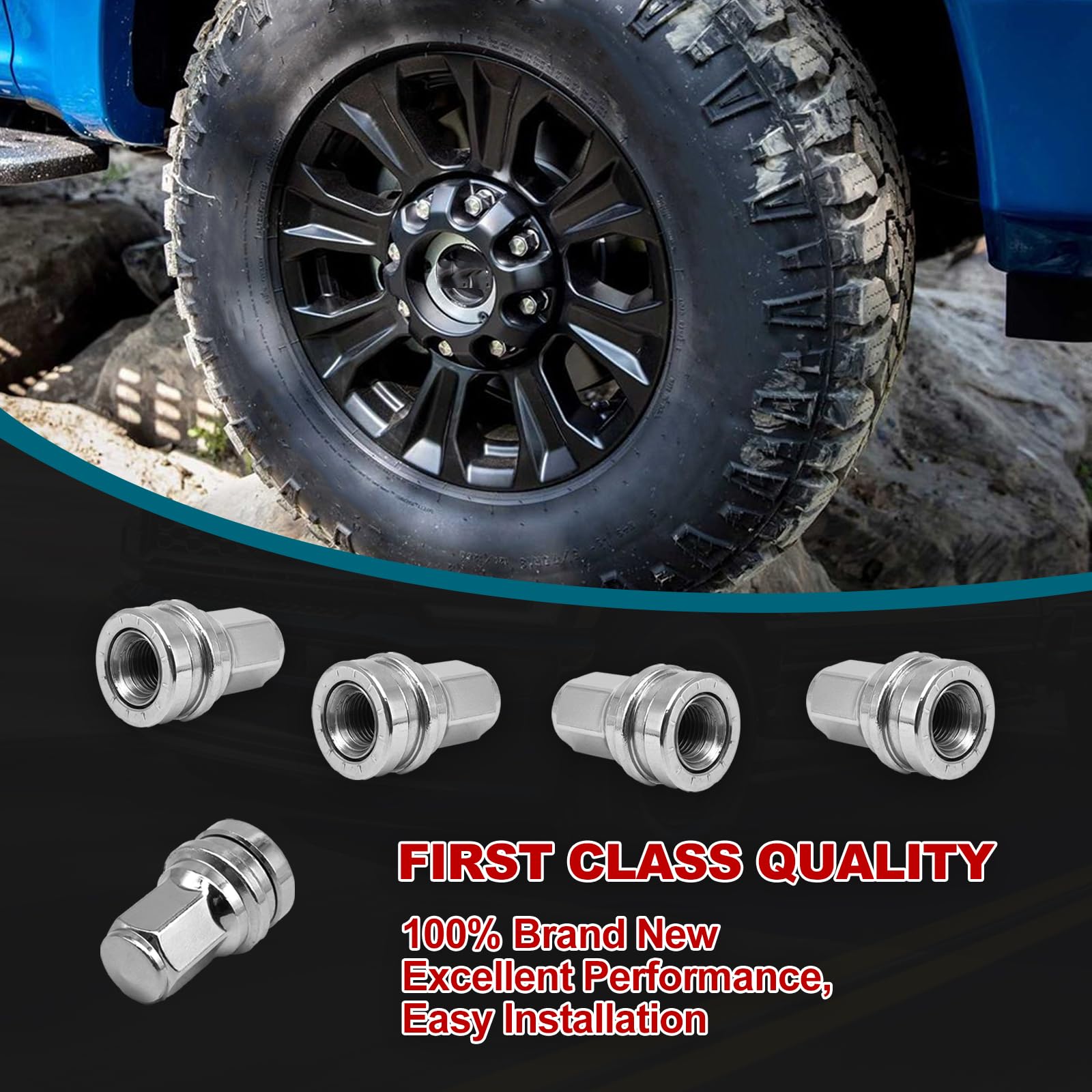 jones0326　47969980 Amazon.com: 32PCS M14x1.5 Lug Nuts Chrome - 13/16