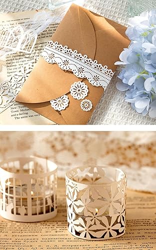 Miniatura 9 de MAFELOE Suministros para álbumes de recortes, 6 paquetes, 5 piezas cada uno, kit de diario de basura, papel de decoupage, materiales de papel, serie