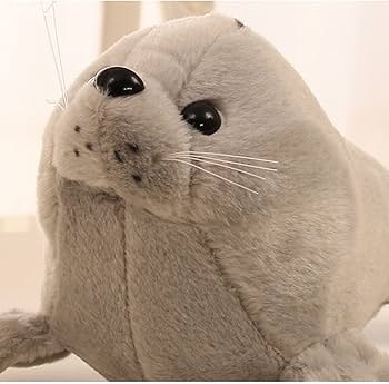 Amazon.co.jp: [LSDZW] 抱き枕 可愛い 海豹 本物そっくり もふもふ