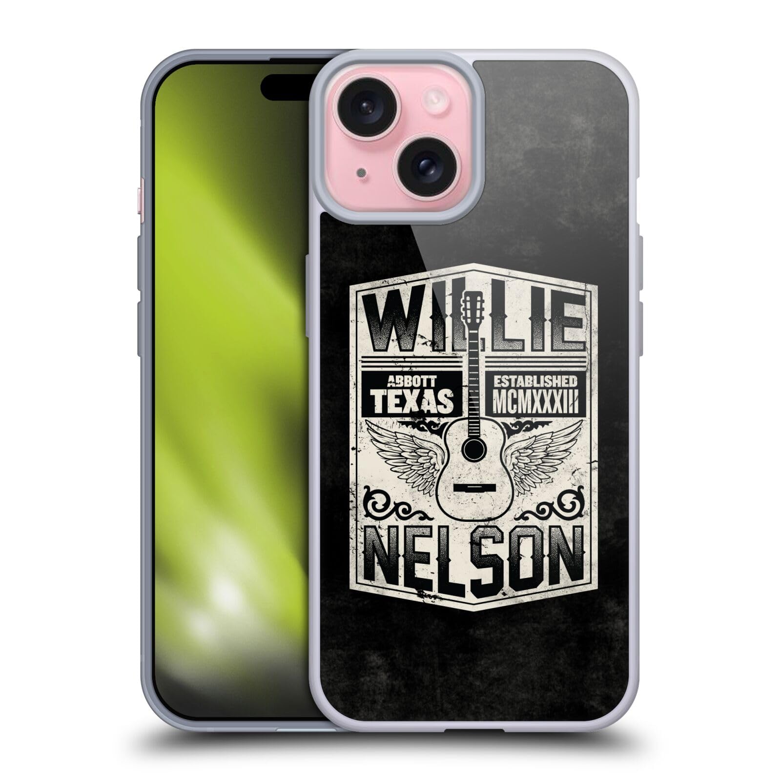 Funda iPhone 15 Willie Nelson antideslizante para evitar caídas 7
