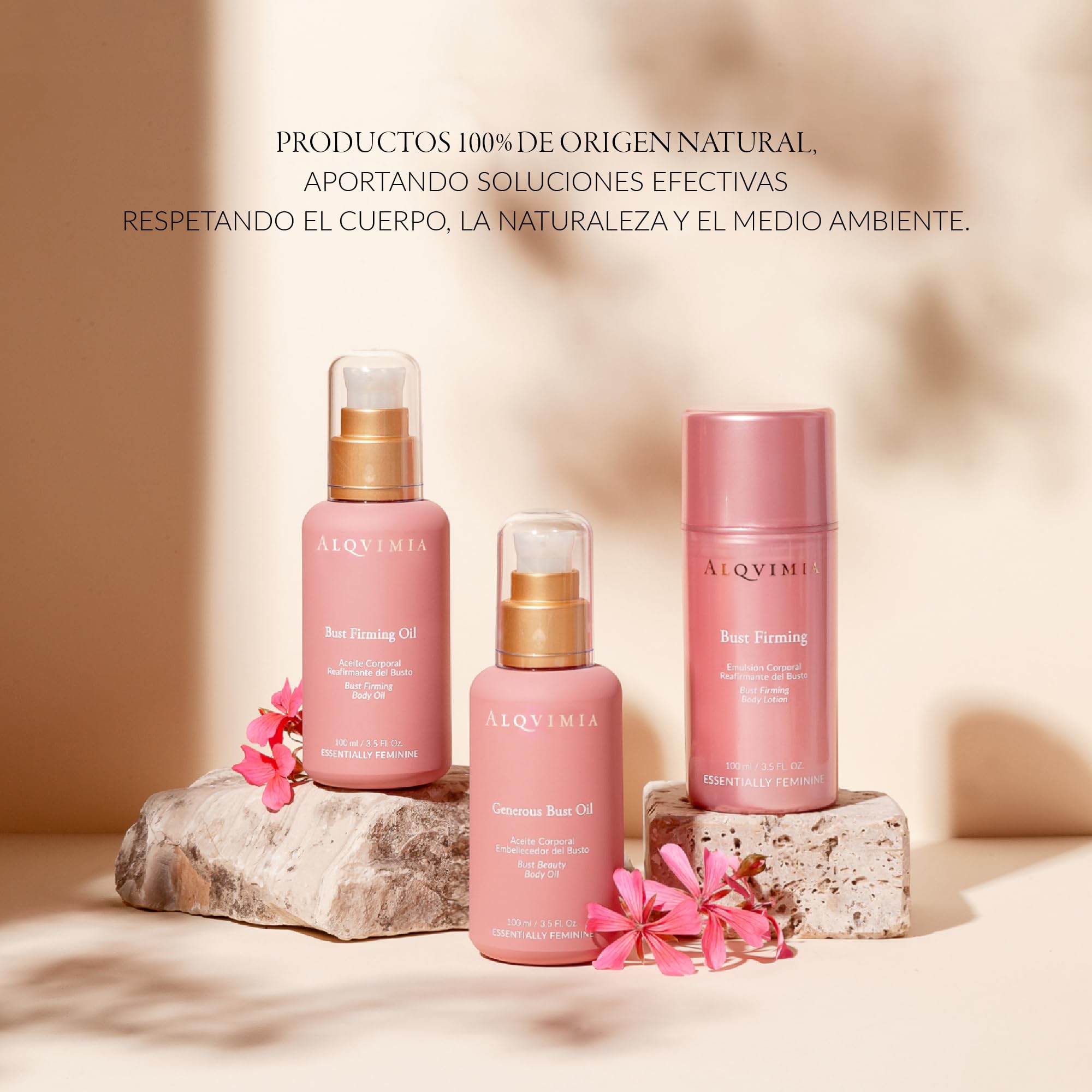Alqvimia | Generous Bust Oil |Beautifying Körper Öl, strafft, formt und vergrößert die Brust | 100 ml